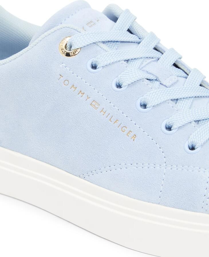 Tommy Hilfiger Low-top sneakers van echt leer - Foto 2