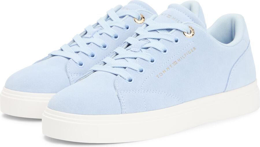 Tommy Hilfiger Low-top sneakers van echt leer - Foto 5