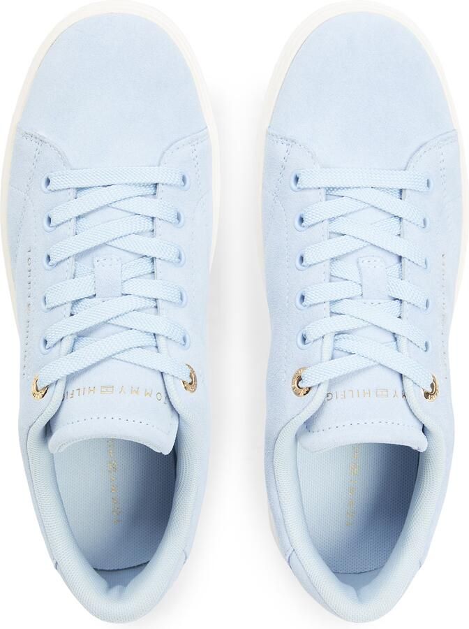 Tommy Hilfiger Low-top sneakers van echt leer - Foto 3