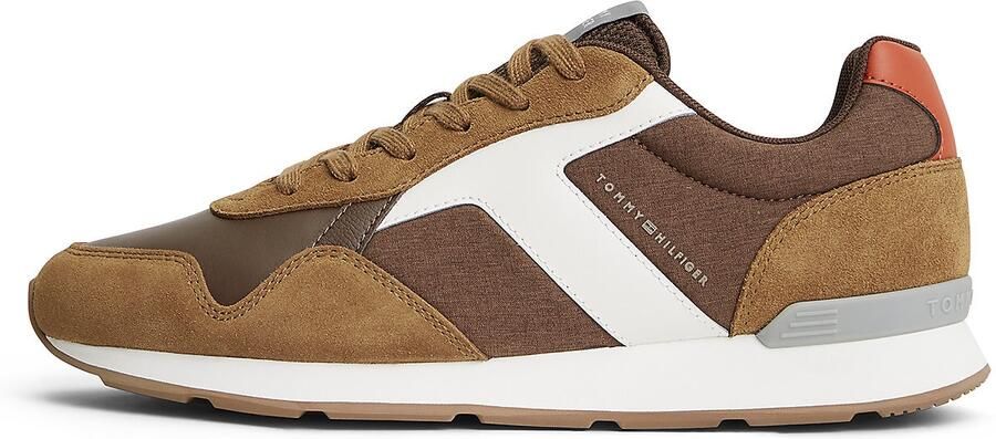 TOMMY HILFIGER Sneakers laag lichtbruin - Foto 6