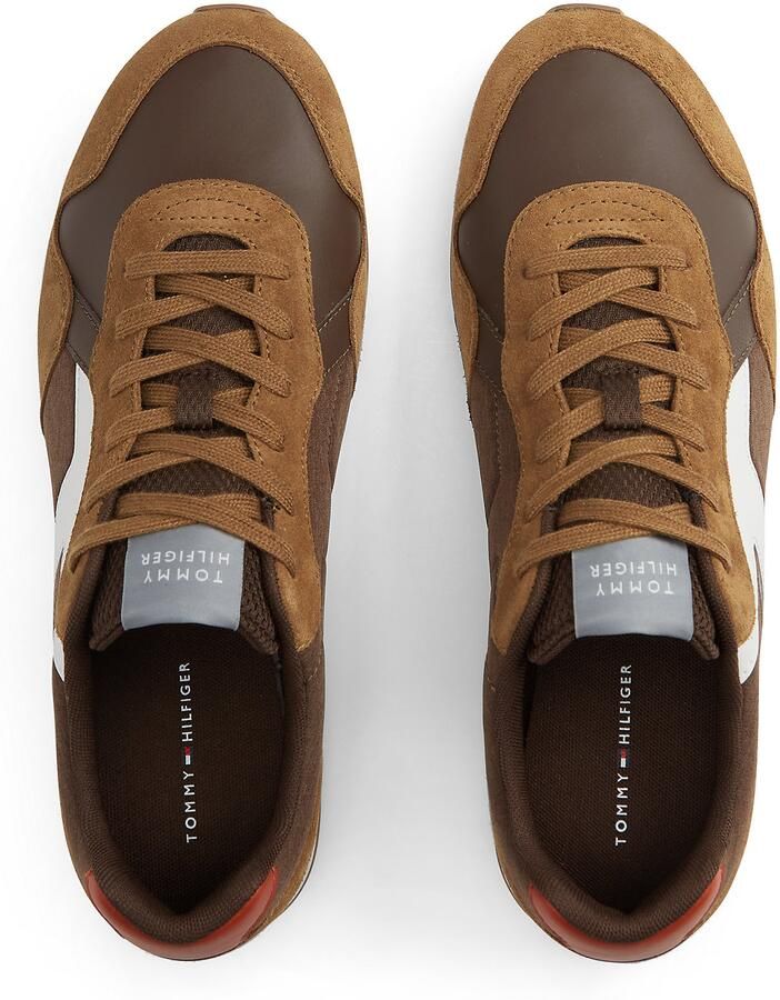TOMMY HILFIGER Sneakers laag lichtbruin - Foto 3