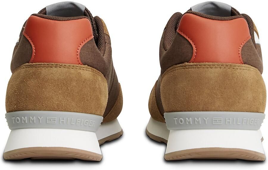 TOMMY HILFIGER Sneakers laag lichtbruin - Foto 4
