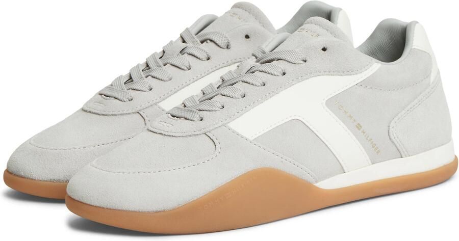 TOMMY HILFIGER Sneakers laag lichtgrijs wit - Foto 5