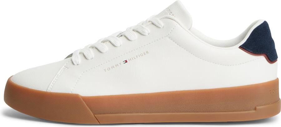 TOMMY HILFIGER Sneakers laag 'Logo Court With' zwart wit - Foto 2