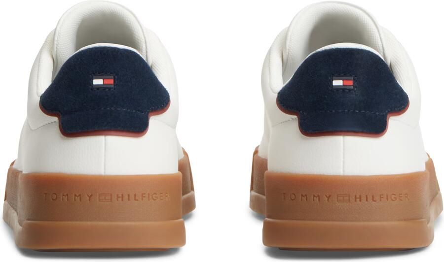 TOMMY HILFIGER Sneakers laag 'Logo Court With' zwart wit - Foto 5