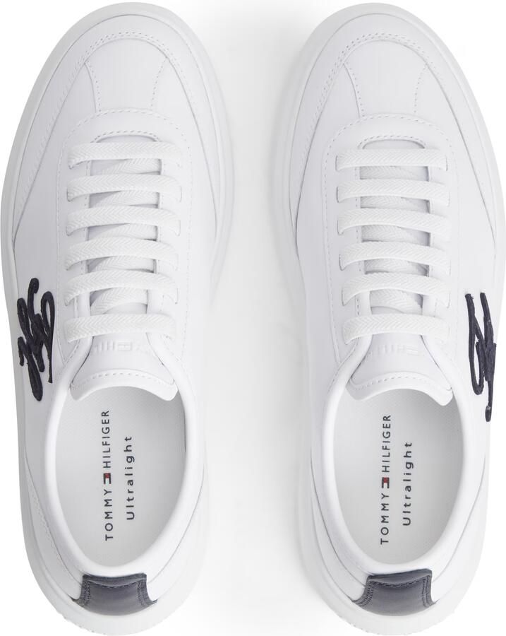 TOMMY HILFIGER Sneakers laag 'Logo Lightweight Court' zwart wit - Foto 3
