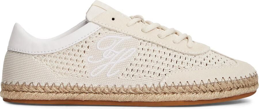 TOMMY HILFIGER Sneakers laag 'Logo Rope Midsole' beige wit - Foto 5