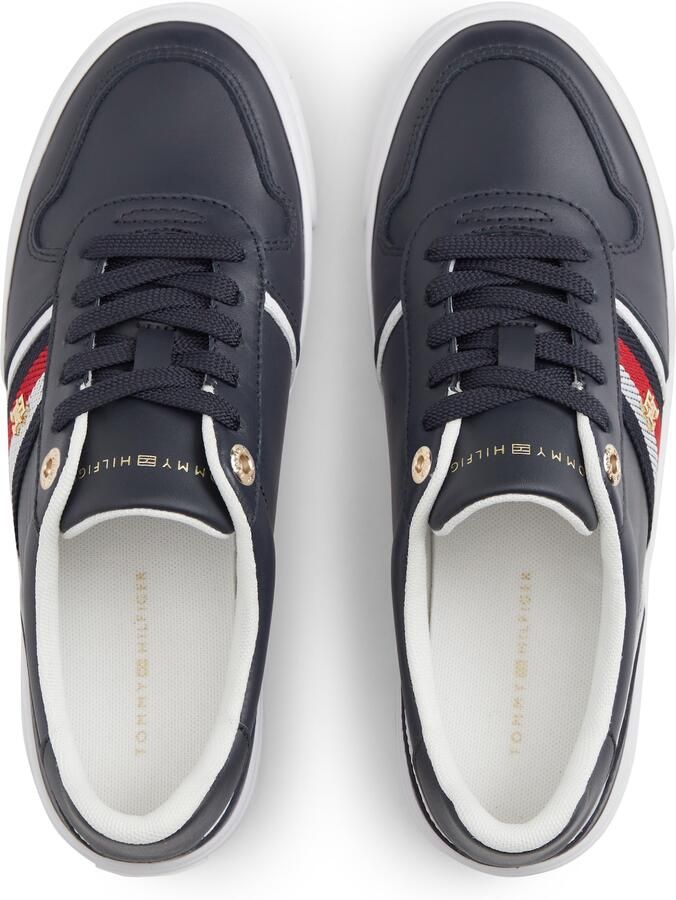 TOMMY HILFIGER Sneakers laag marine rood wit - Foto 3