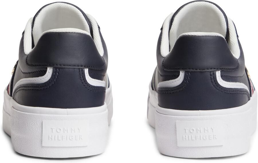 TOMMY HILFIGER Sneakers laag marine rood wit - Foto 4