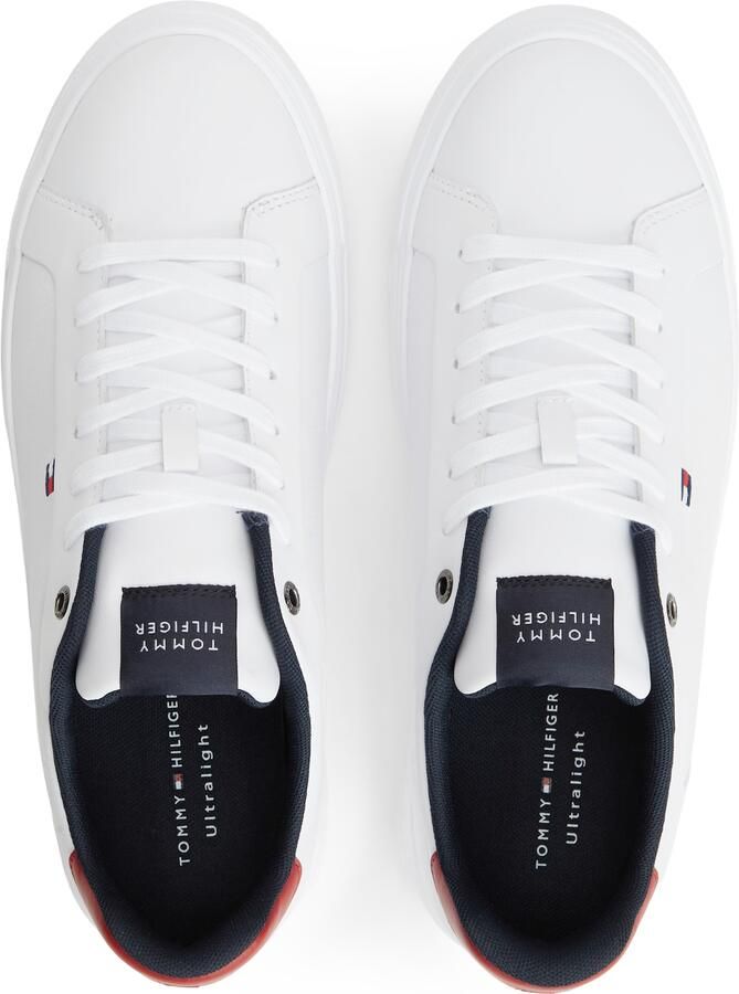 TOMMY HILFIGER Sneakers laag marine rood wit - Foto 3