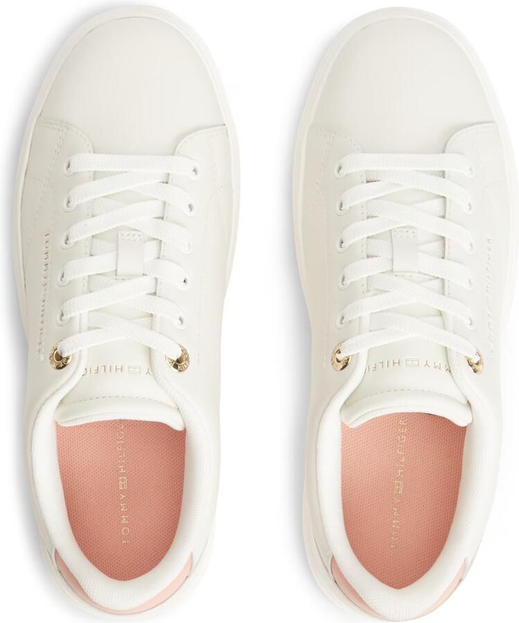 TOMMY HILFIGER Sneakers laag 'Metallic Logo' poederroze wit - Foto 5