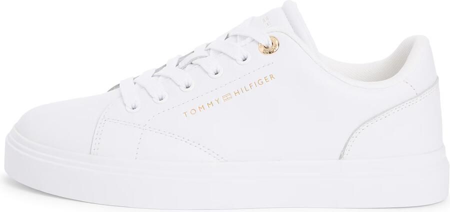 Tommy Hilfiger Sneakers van echt leer met logodetail - Foto 5