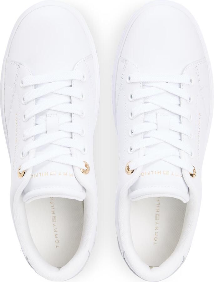 Tommy Hilfiger Sneakers van echt leer met logodetail - Foto 6