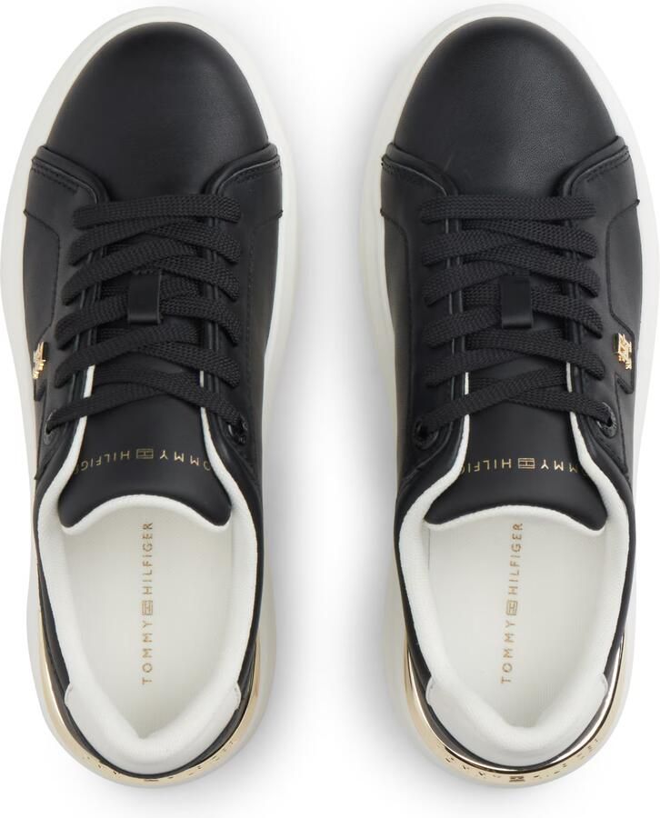 TOMMY HILFIGER Sneakers laag zwart wit - Foto 2