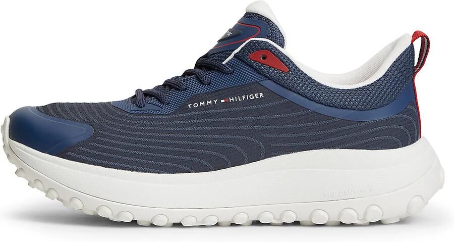 TOMMY HILFIGER Sneakers laag nachtblauw donkerblauw vuurrood