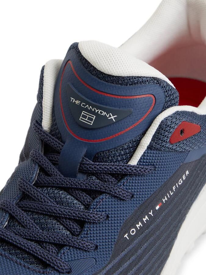 TOMMY HILFIGER Sneakers laag nachtblauw donkerblauw vuurrood - Foto 3