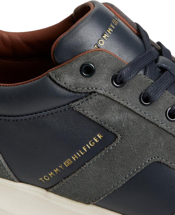 TOMMY HILFIGER Grijze Sneakers Elevated Hilfiger Mix Runner - Foto 8