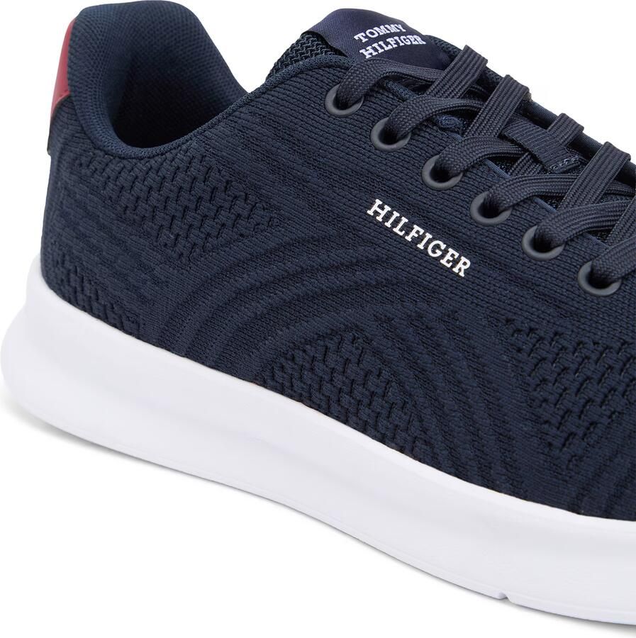 TOMMY HILFIGER Sneakers laag navy cranberry wit - Foto 2