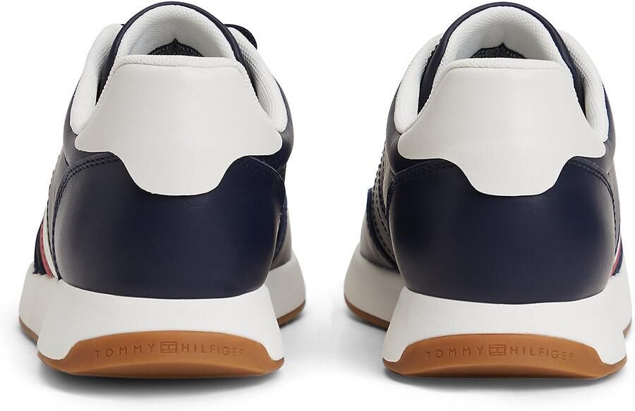 TOMMY HILFIGER Sneakers laag navy donkerrood wit - Foto 4