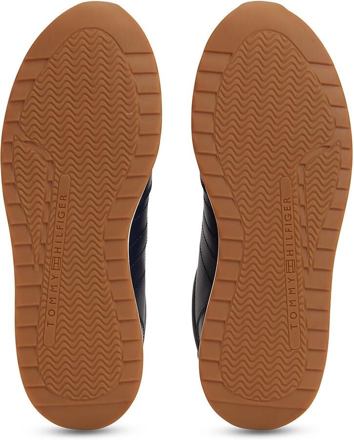 TOMMY HILFIGER Sneakers laag navy donkerrood wit - Foto 2