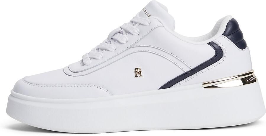 TOMMY HILFIGER Sneakers laag navy goud wit