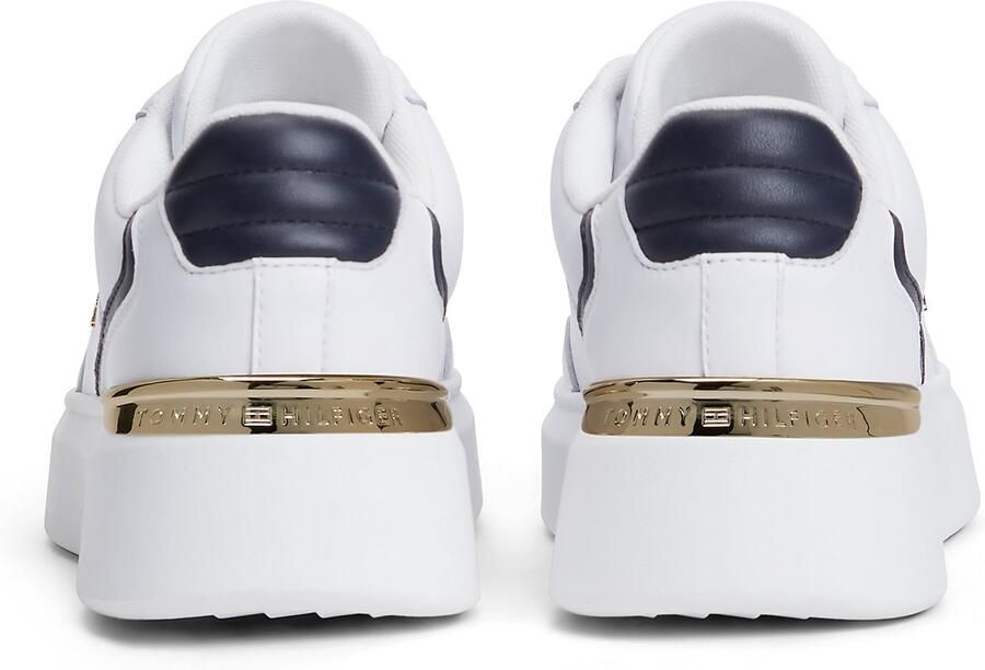 TOMMY HILFIGER Sneakers laag navy goud wit - Foto 5
