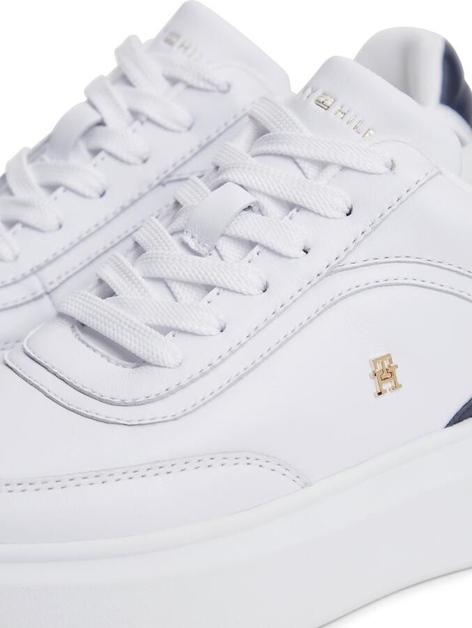 TOMMY HILFIGER Sneakers laag navy goud wit - Foto 4
