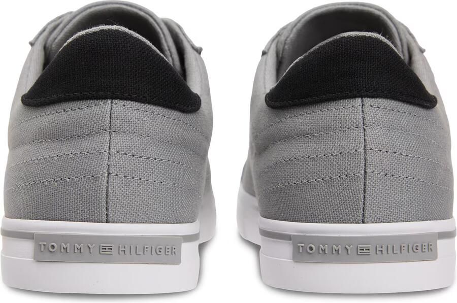 TOMMY HILFIGER Sneakers laag navy grijs wit - Foto 4