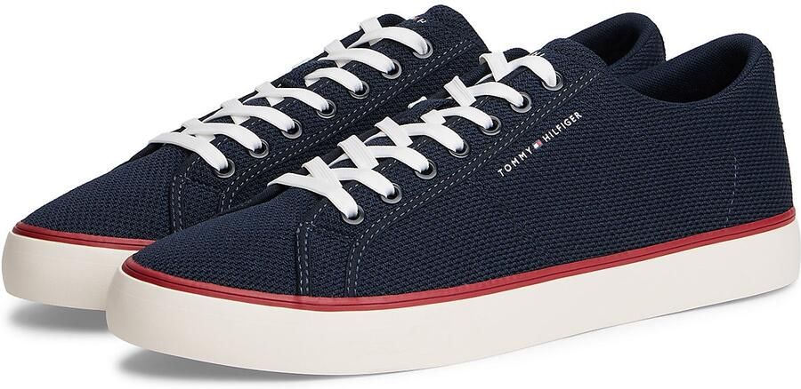 TOMMY HILFIGER Sneakers laag navy rood - Foto 6