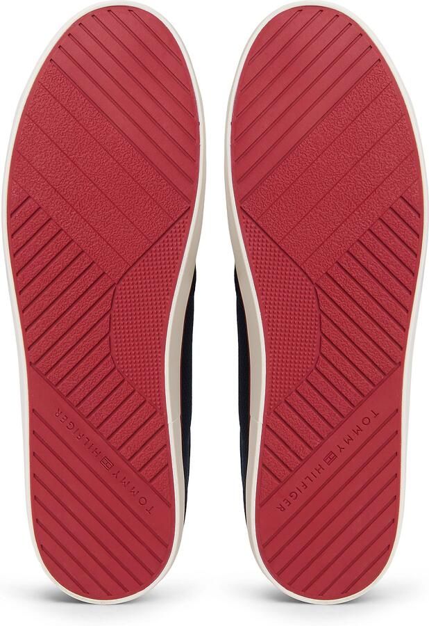 TOMMY HILFIGER Sneakers laag navy rood - Foto 4