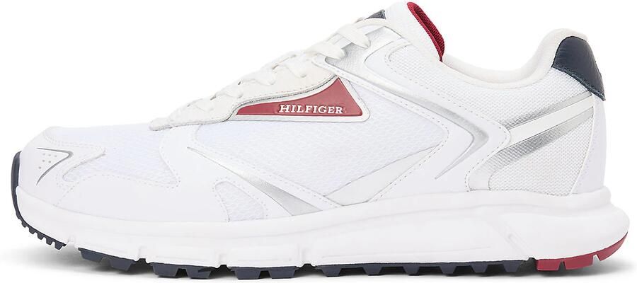 TOMMY HILFIGER Sneakers laag navy rood zilver wit