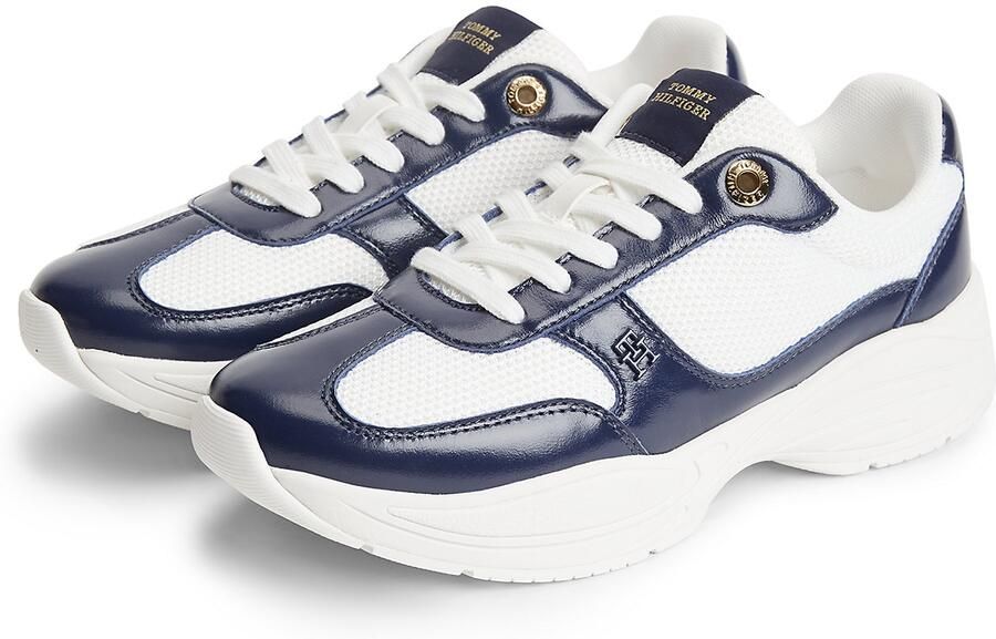 TOMMY HILFIGER Sneakers laag navy wit - Foto 5