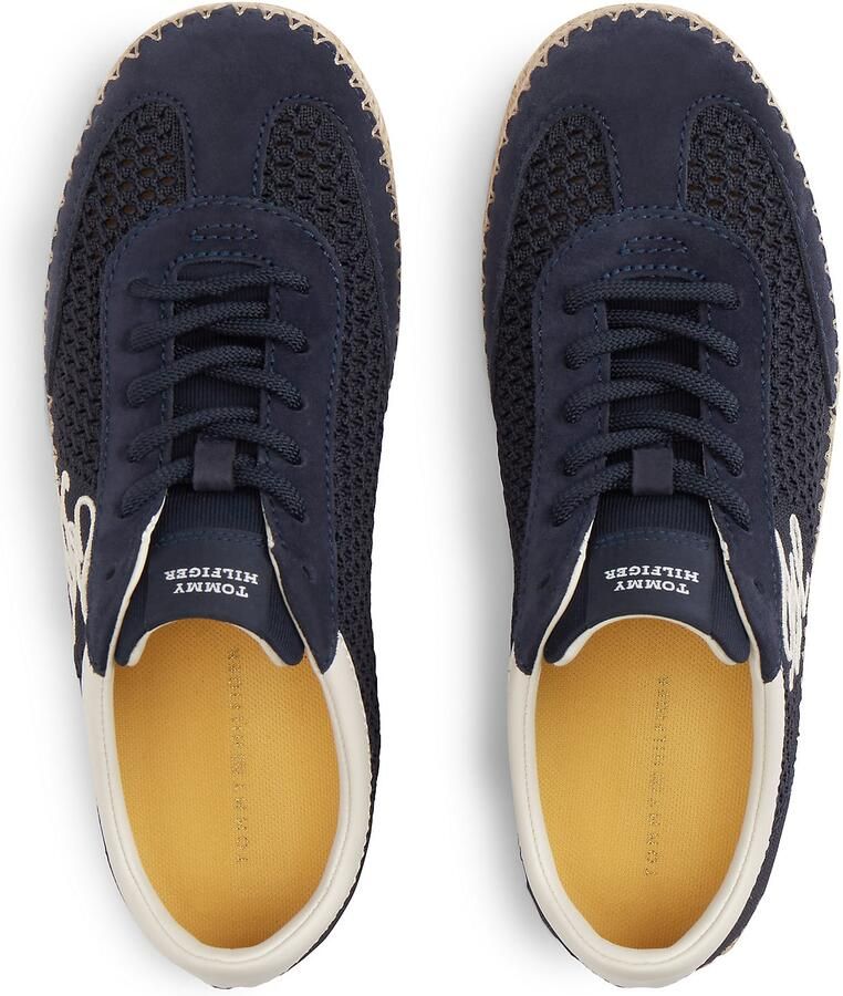 TOMMY HILFIGER Sneakers laag navy wit - Foto 2