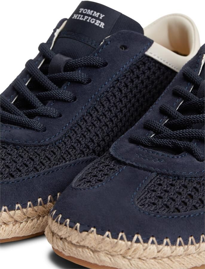 TOMMY HILFIGER Sneakers laag navy wit - Foto 4