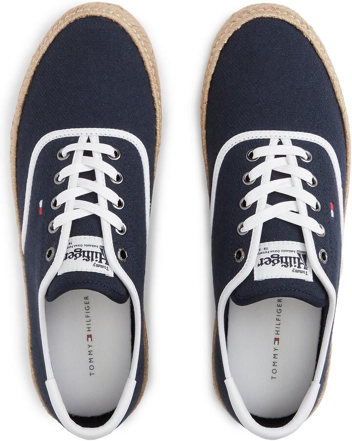 TOMMY HILFIGER Sneakers laag navy wit - Foto 2