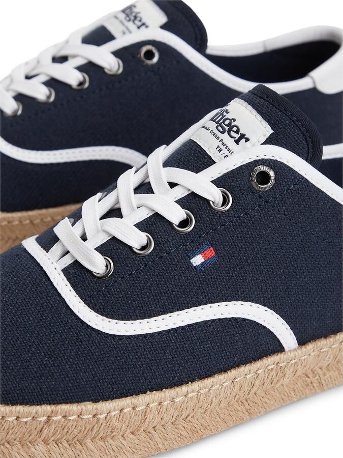 TOMMY HILFIGER Sneakers laag navy wit - Foto 4