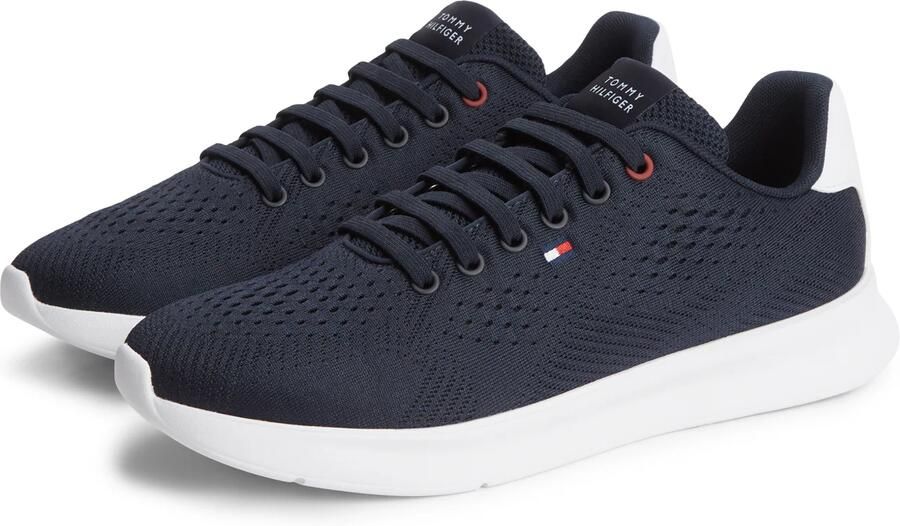 TOMMY HILFIGER Sneakers laag navy wit - Foto 3