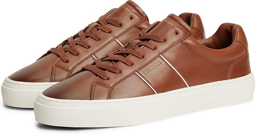 TOMMY HILFIGER Sneakers laag 'New York' cognac wit - Foto 6