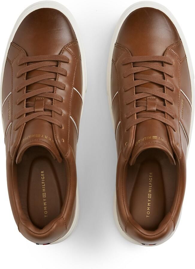 TOMMY HILFIGER Sneakers laag 'New York' cognac wit - Foto 4