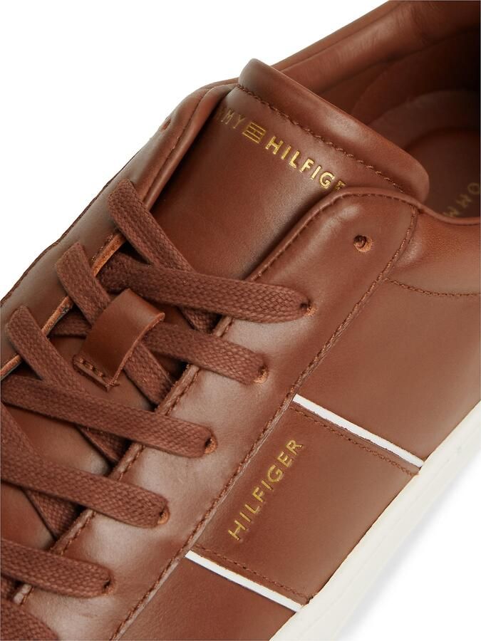 TOMMY HILFIGER Sneakers laag 'New York' cognac wit - Foto 3