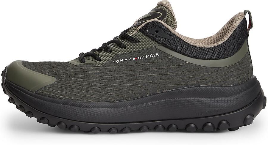 TOMMY HILFIGER Sneakers laag olijfgroen donkergroen