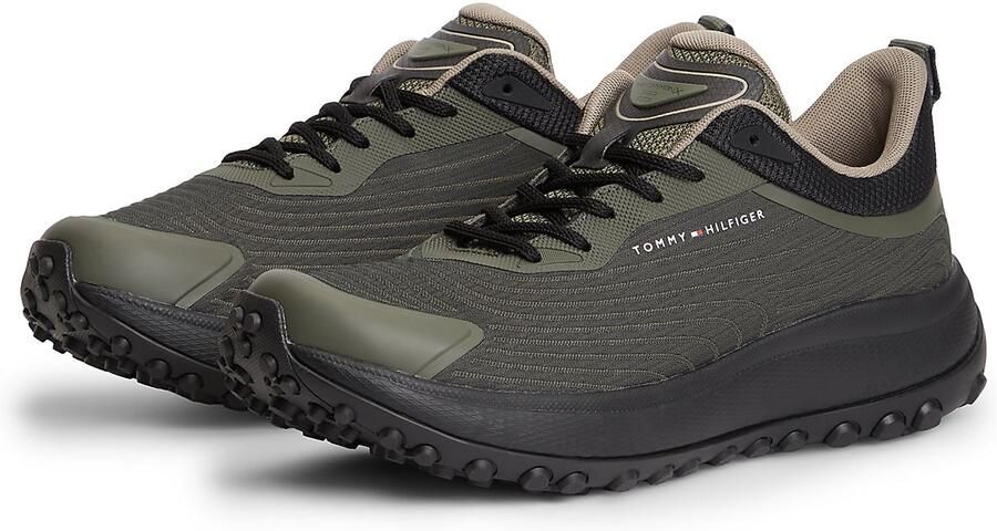 TOMMY HILFIGER Sneakers laag olijfgroen donkergroen - Foto 6