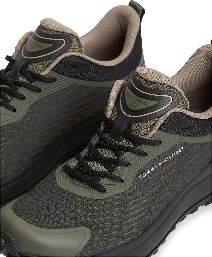 TOMMY HILFIGER Sneakers laag olijfgroen donkergroen - Foto 3