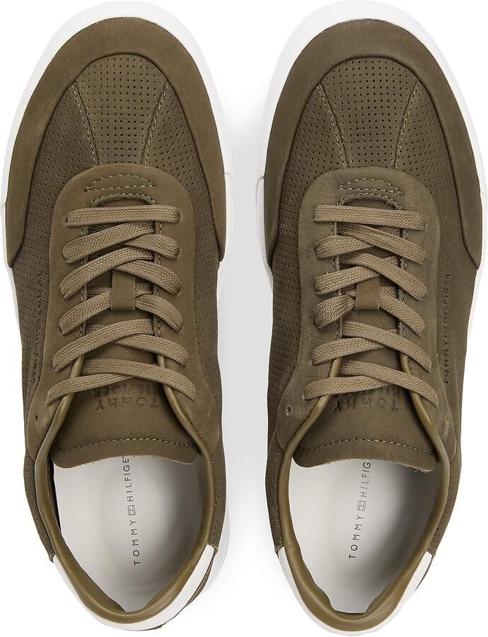 TOMMY HILFIGER Sneakers laag olijfgroen - Foto 4