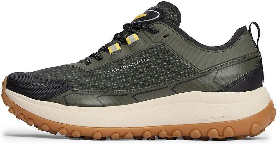 TOMMY HILFIGER Sneakers laag olijfgroen