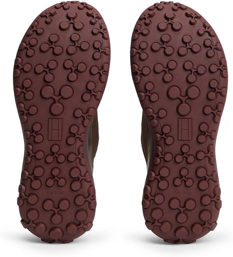 TOMMY HILFIGER Sneakers laag ombergrijs rose-goud bloedrood - Foto 2