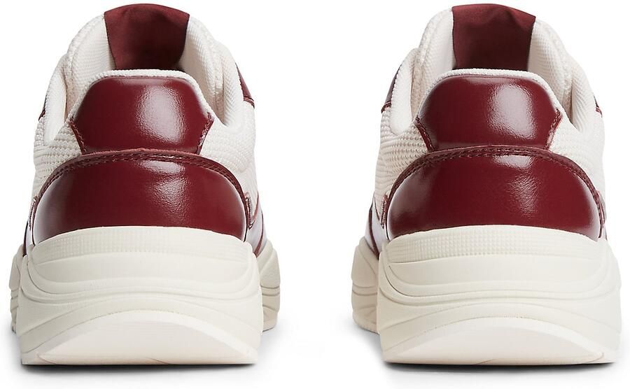 TOMMY HILFIGER Sneakers laag robijnrood wit - Foto 6