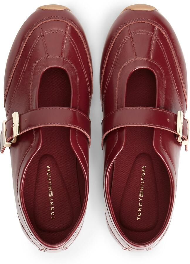 TOMMY HILFIGER Sneakers laag roestrood - Foto 4