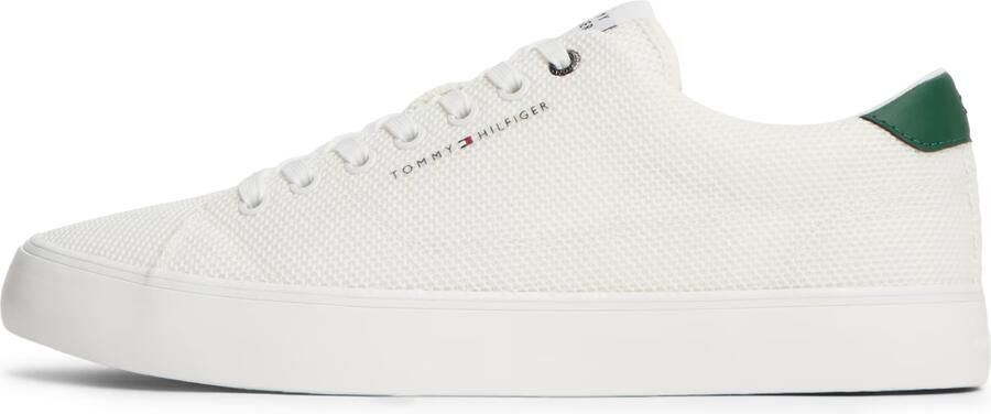TOMMY HILFIGER Sneakers laag 'Rubberised Flag' ivoor donkergroen - Foto 2