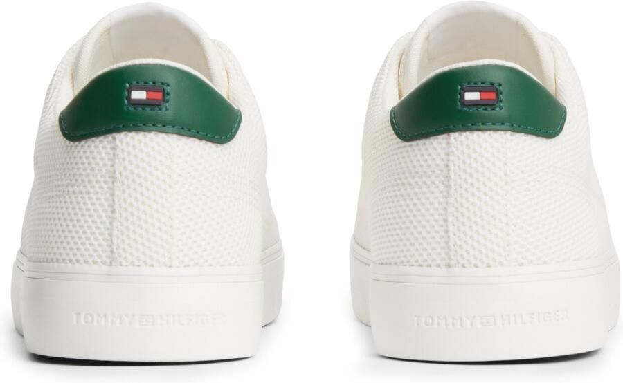 TOMMY HILFIGER Sneakers laag 'Rubberised Flag' ivoor donkergroen - Foto 4